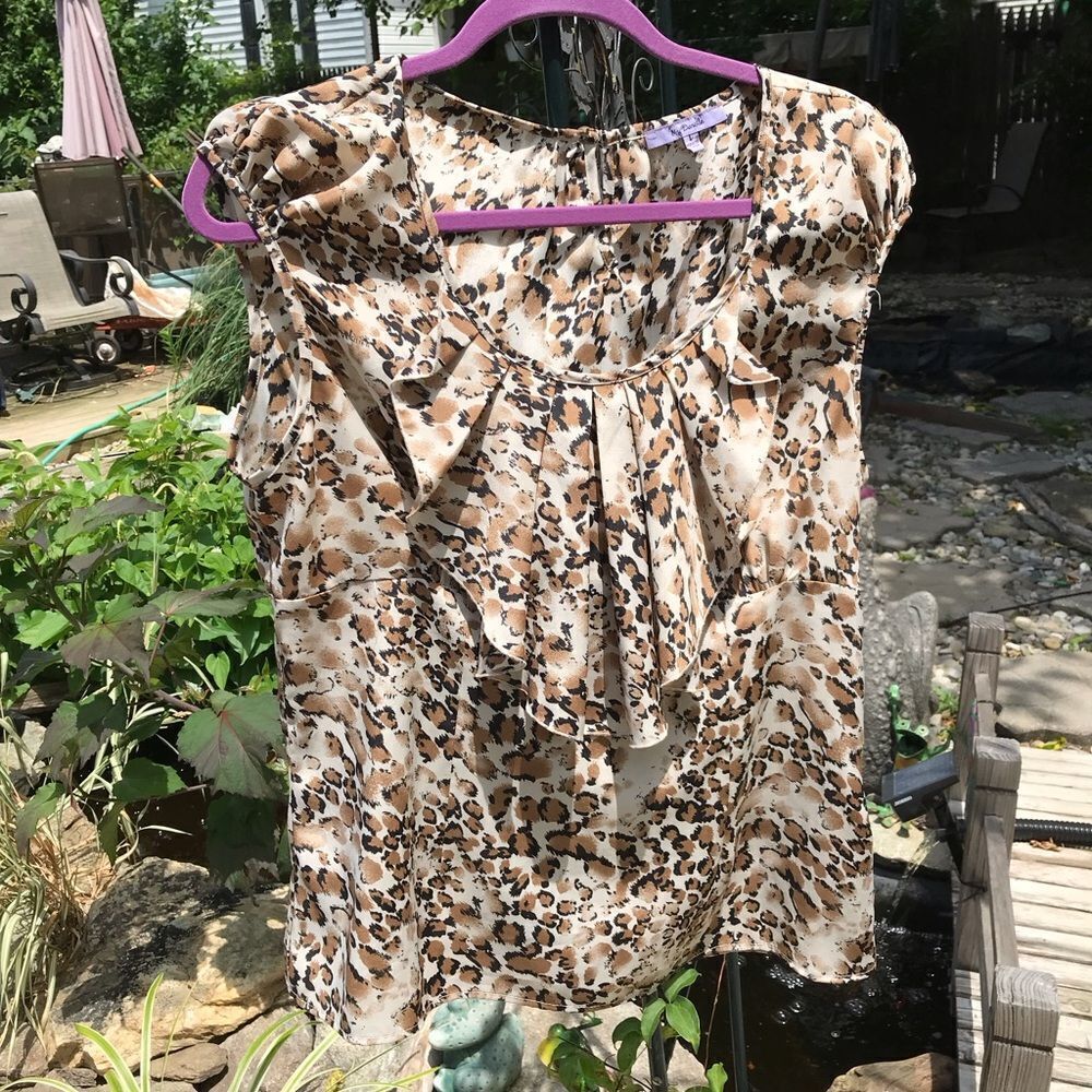 Women’s Leopard Print Blouse